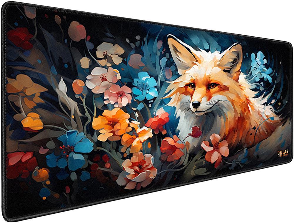 Килимок для мишки SHLab Fox and Flowers SHM-224 70х30 см (35703)