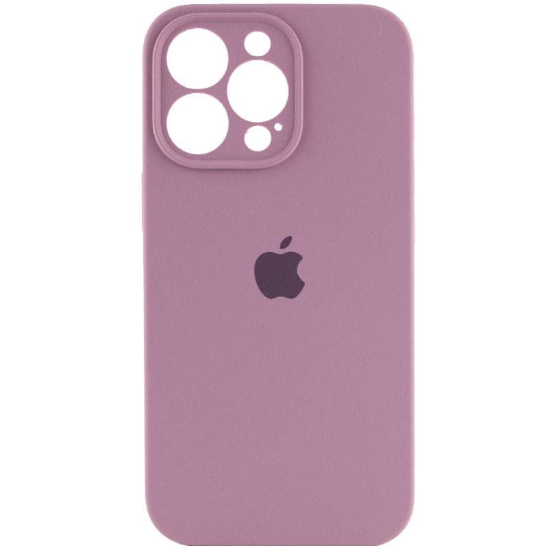 Чохол Silicone Case Full Camera Protective (AA) для Apple iPhone 15 Pro Max (6.7") Ліловий | Lilac Pride