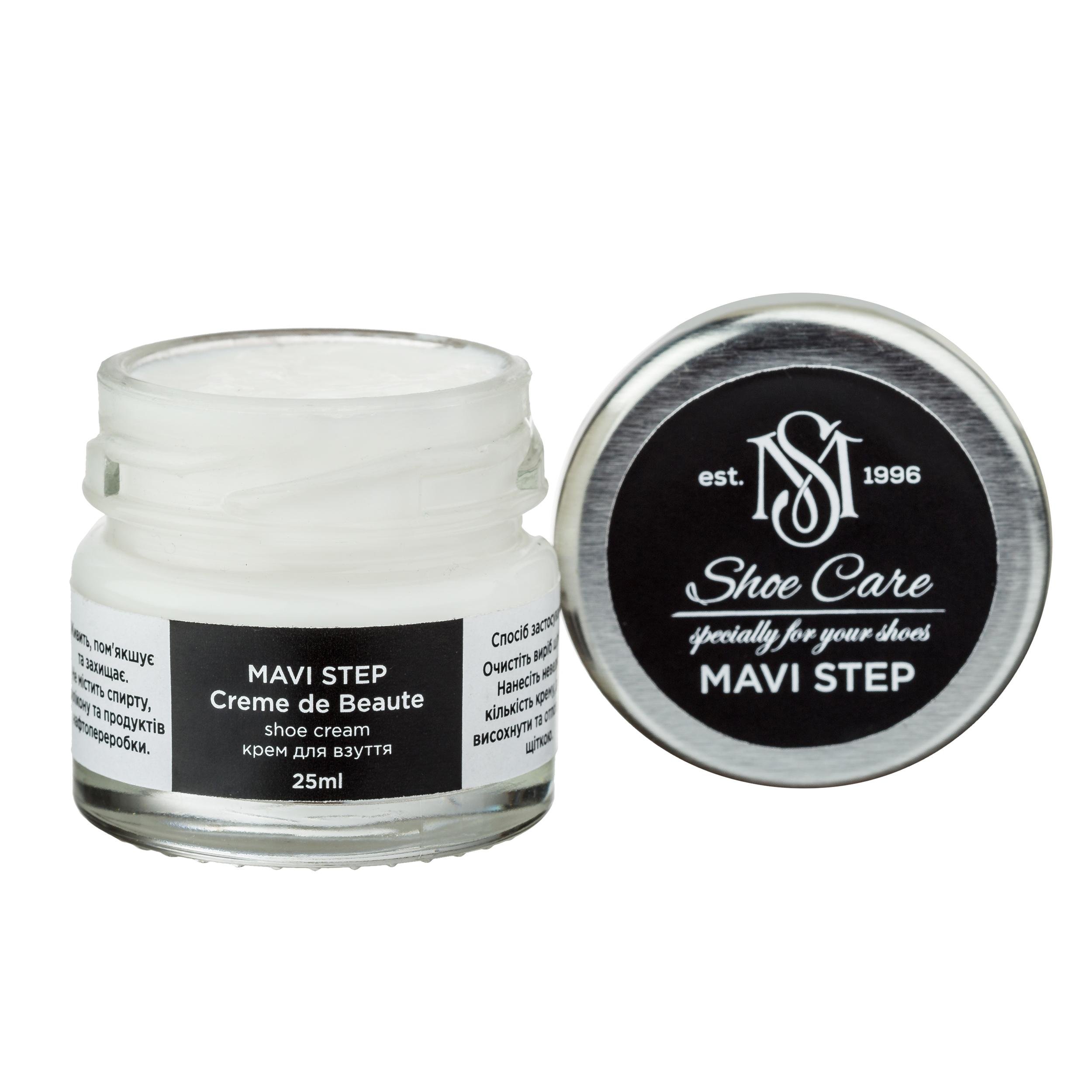 Крем для обуви и кожи Mavi Step Creme de Beaute 25 мл Нейтральный (C01/00/025)