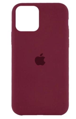 Силікон Silicone Case IPHONE 11 BORDO