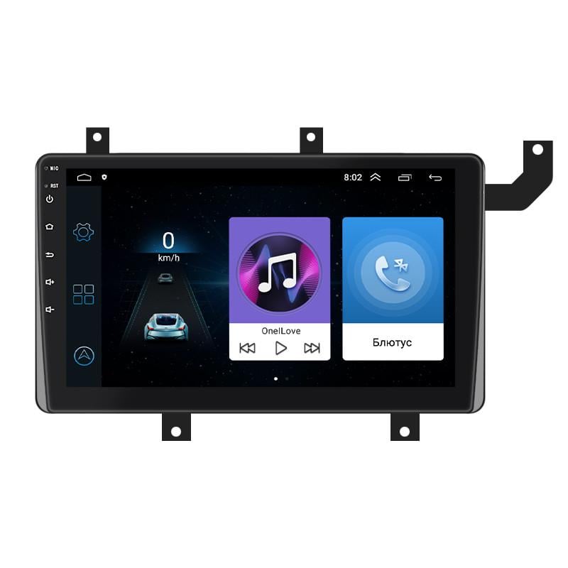 Магнитола штатная Lesko для Toyota Tacoma III 2015-9" 1/16Gb Wi-Fi GPS Base
