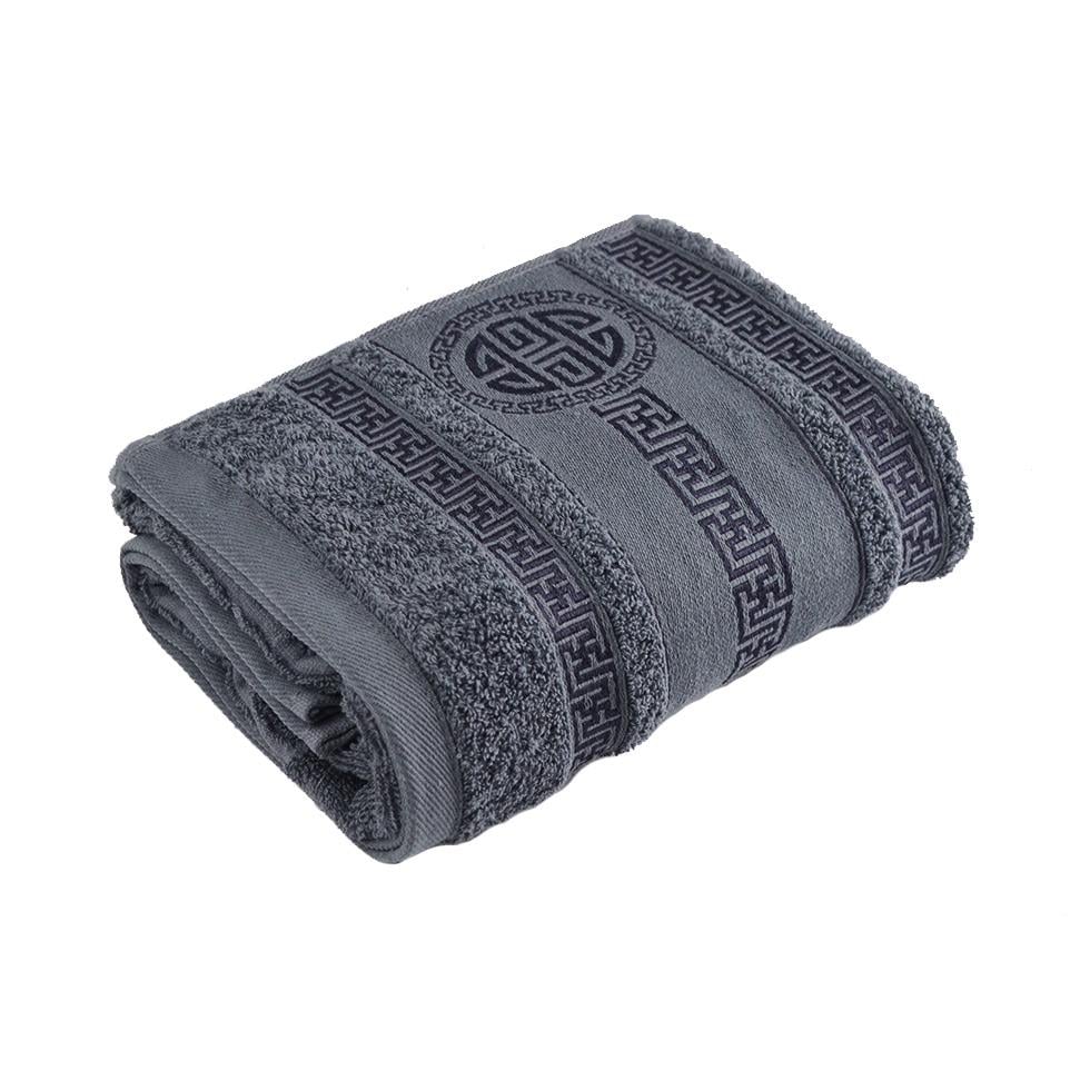 Махровое полотенце GM Textile Spartac 50х90 см Серый Махровое полотенце GM Textile Spartac 50х90 см Серый