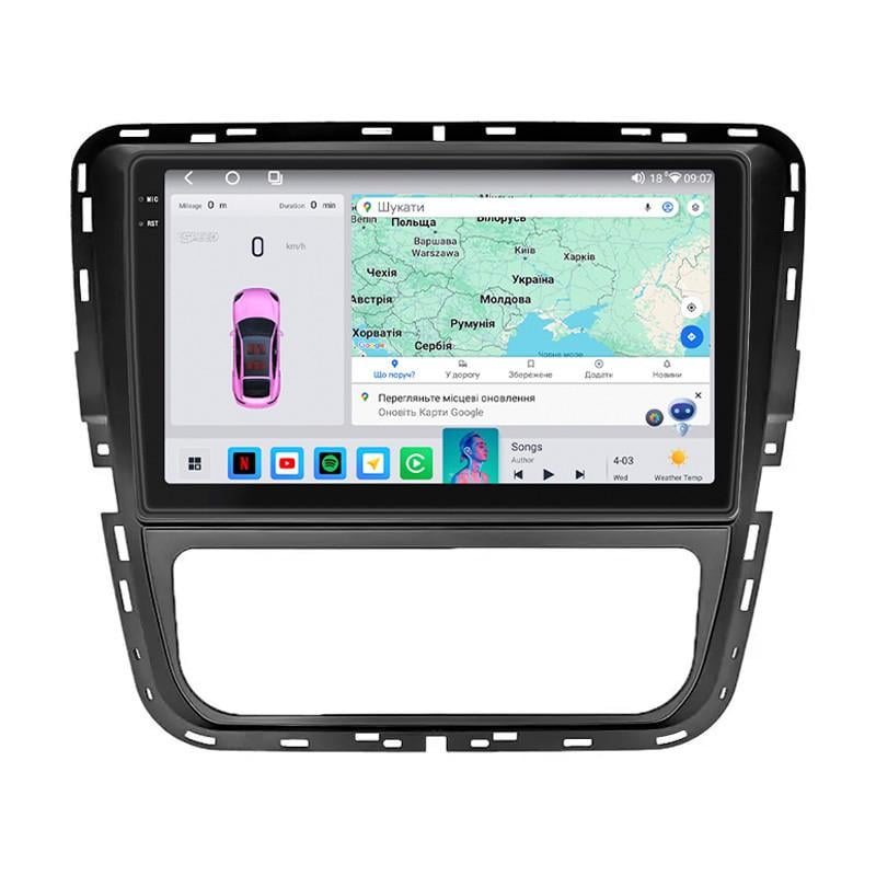 Автомагнитола штатная Lesko для Volkswagen Passat I/NMS Manual AC 2011-2015 4/64 QLED CarPlay 4G GPS Prime 9" (32467973)