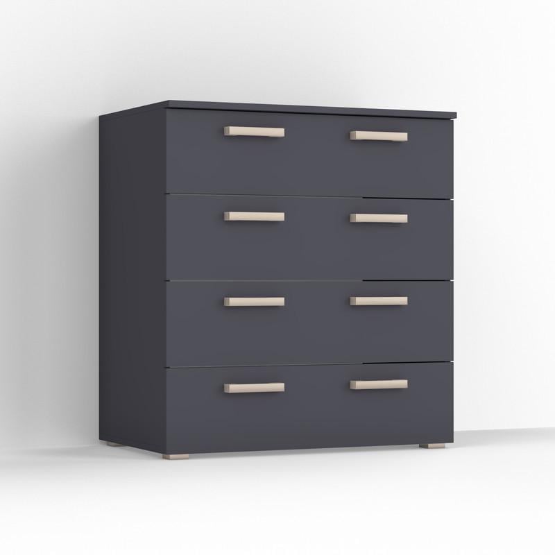 Комод Idea ТКБ-361.2 на 4 шухляди Антрацит (26718326) - фото 2 Комод Idea ТКБ-361.2 на 4 шухляди Антрацит (26718326) - фото 2