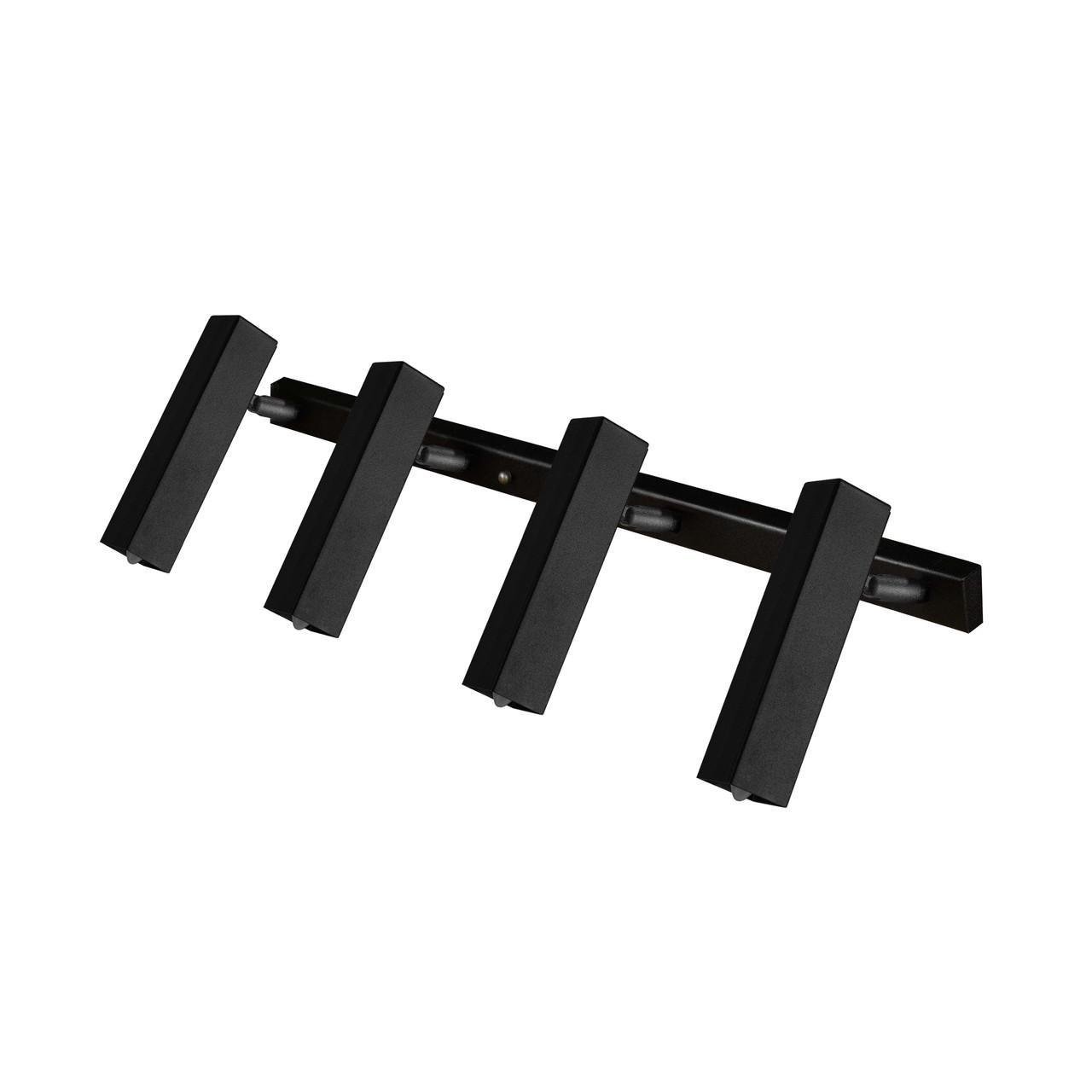 Светильник спот MSK ELECTRIC Quadro с поворотным механизмом под четыре лампы Е14 Черный (SQ 1840-4) - фото 1