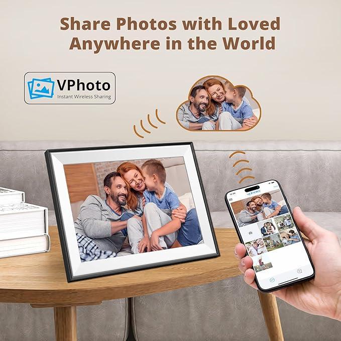 Фоторамка цифрова сенсорний екран WIFI Dragon Touch 10,1" з роздільною здатністю 1280х800 HD IPS - фото 6 Фоторамка цифрова сенсорний екран WIFI Dragon Touch 10,1" з роздільною здатністю 1280х800 HD IPS - фото 6