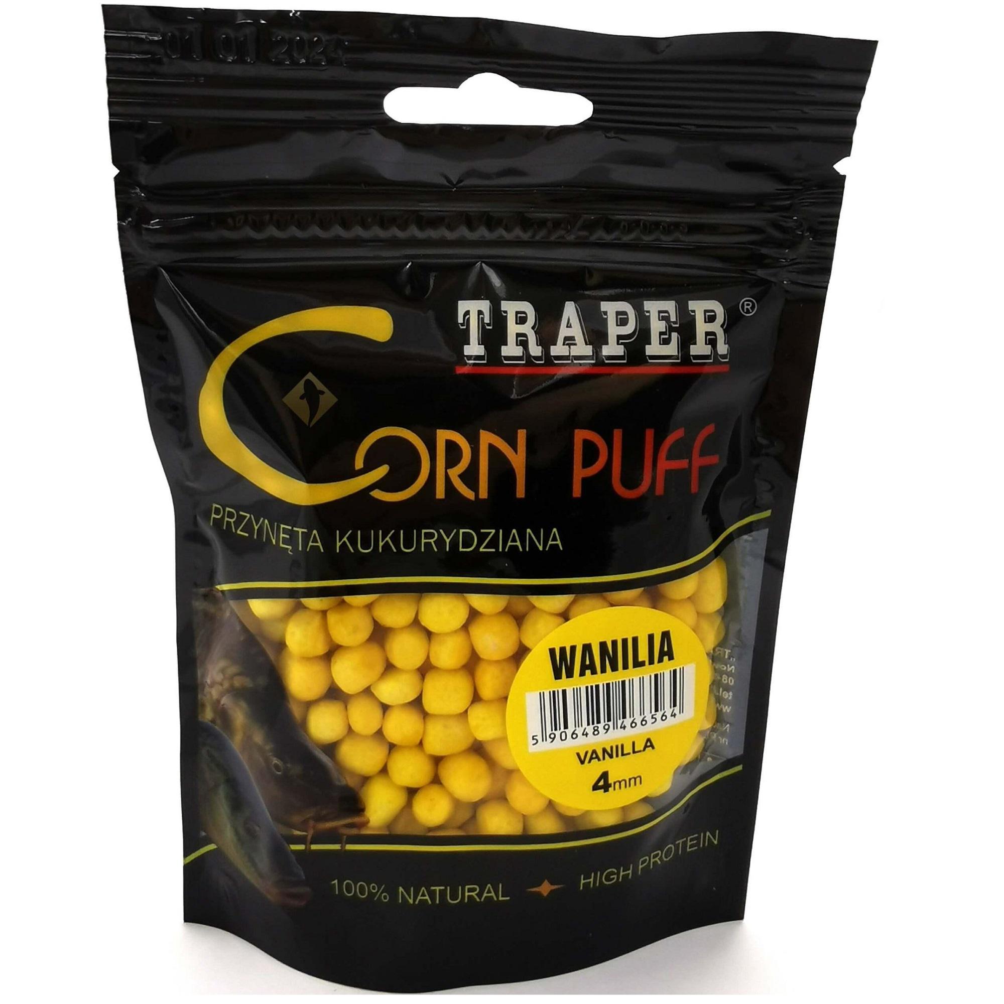 Насадка Traper Corn Puff 4 мм 20 г Ваніль