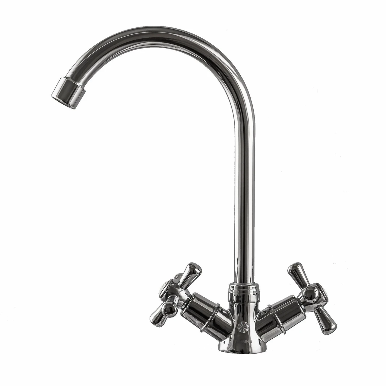 Змішувач для кухні DOMINO DK-H104-2N-CHROM хрест SHARM (1000000255)