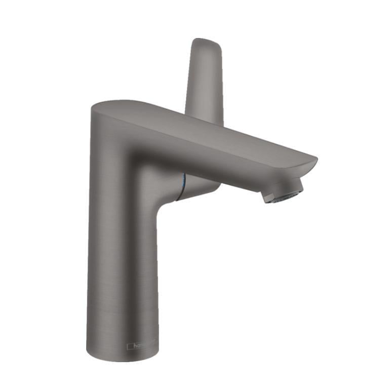 Змішувач для раковини Hansgrohe Talis E 150 з донним клапаном Чорний Хром (71754340)