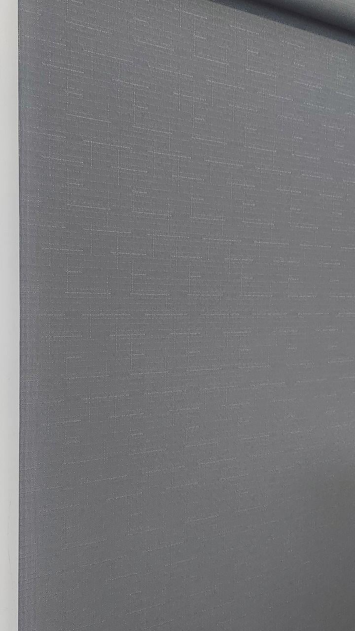 Рулонная штора Miranda Лен 75х150 см Темно-серый (МБ-559-79) - фото 2