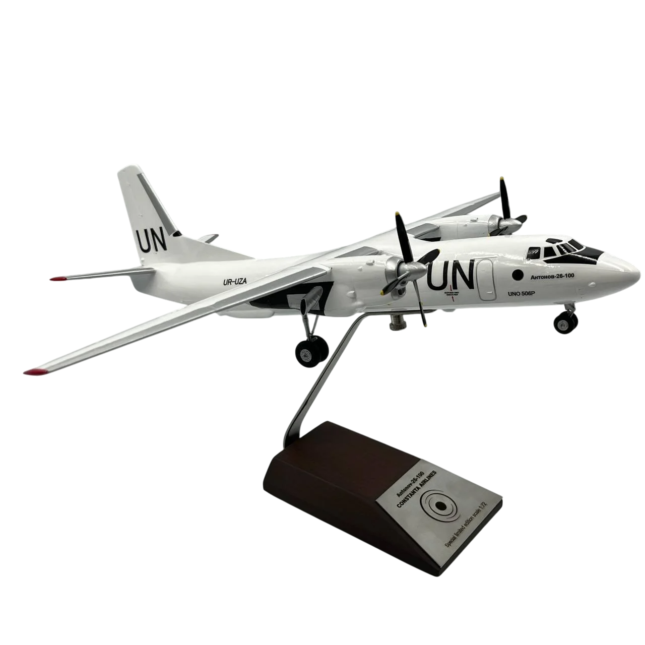 Модель літака Антонов Ан-26 UR-UZA Constanta Airlines UN 1:72 (721011)
