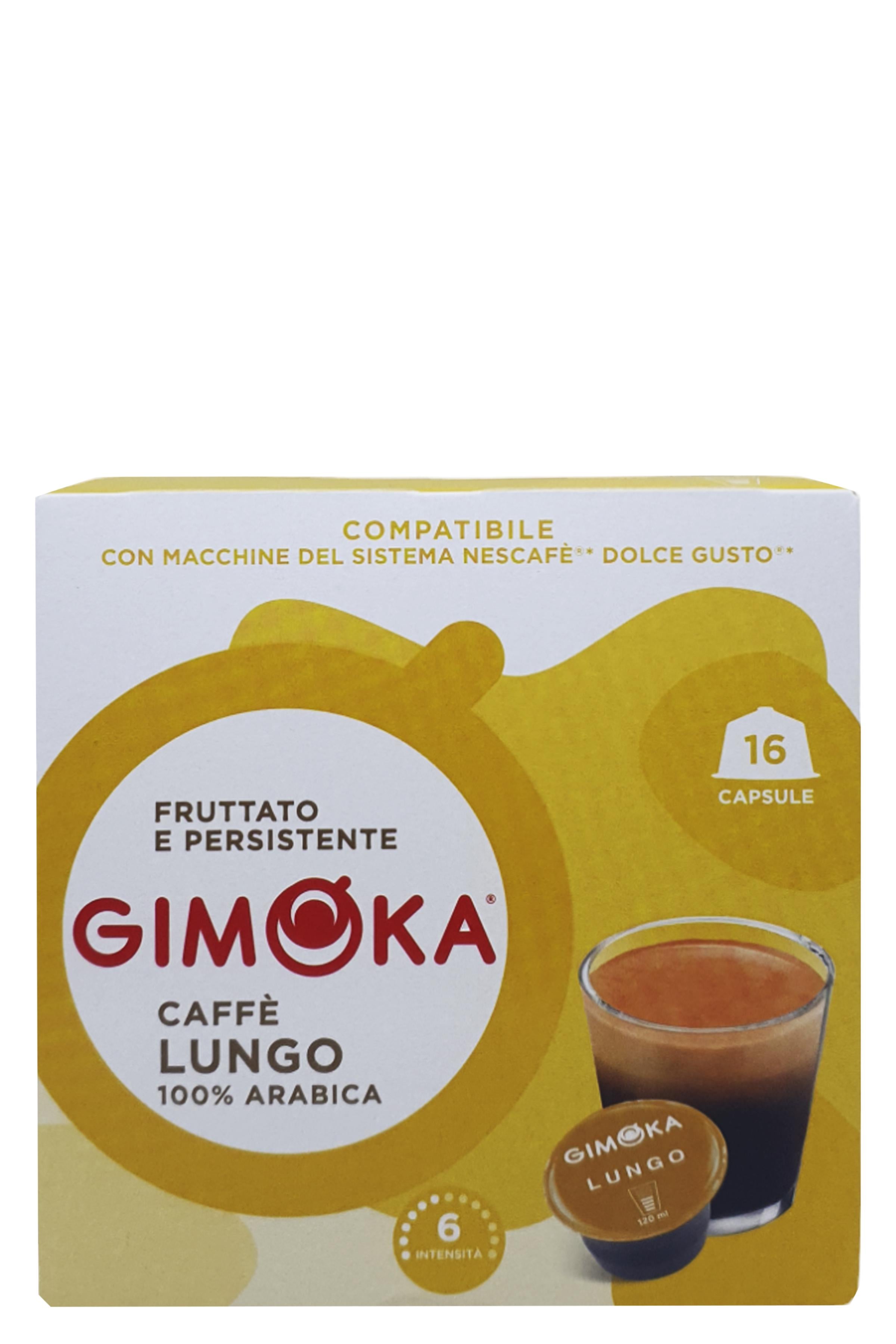 Кофе Gimoka Dolce Gusto Lungo 16 капсул (58454)