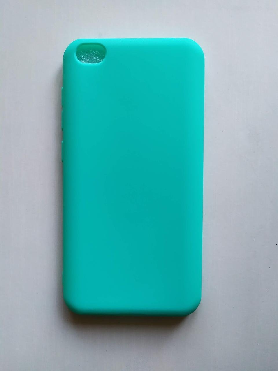 Силиконовый чехол Xiaomi Redmi Go матовый Мятный 2078P - фото 2 Силиконовый чехол Xiaomi Redmi Go матовый Мятный 2078P - фото 2