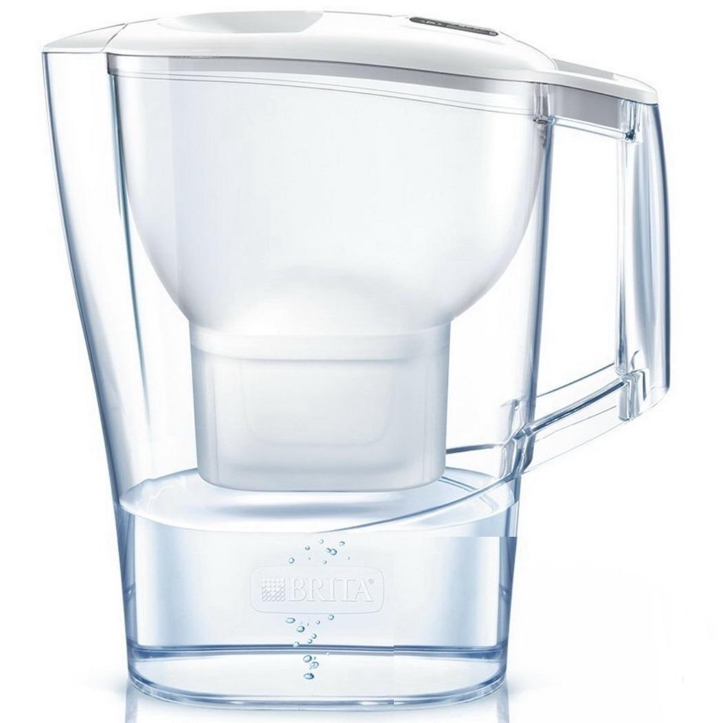 Фільтр для питної води-глечик BRITA 1039267 Aluna Memo 2,4 л Білий