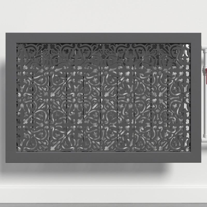 Решетка-экран на батарею SMARTWOOD 1500 мм Графит (R21275106)