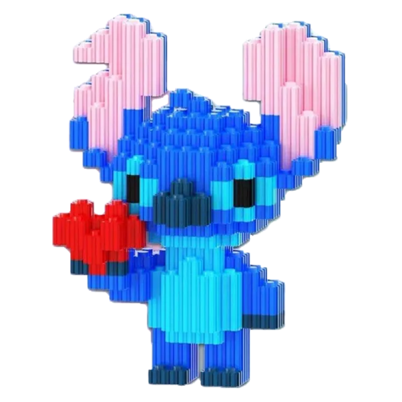 Конструктор фигурка Magic Blocks пиксели Стич 311 деталей (ZK-27)