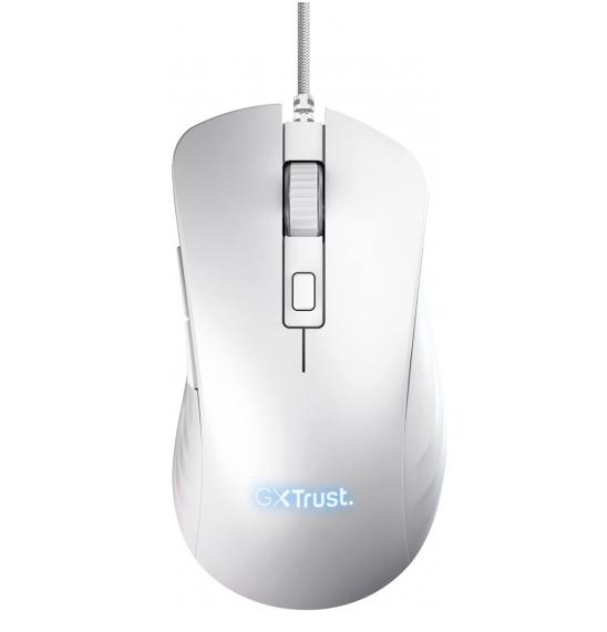 Компьютерная мышка Trust GXT924 YBAR+ USB Белый (24891)