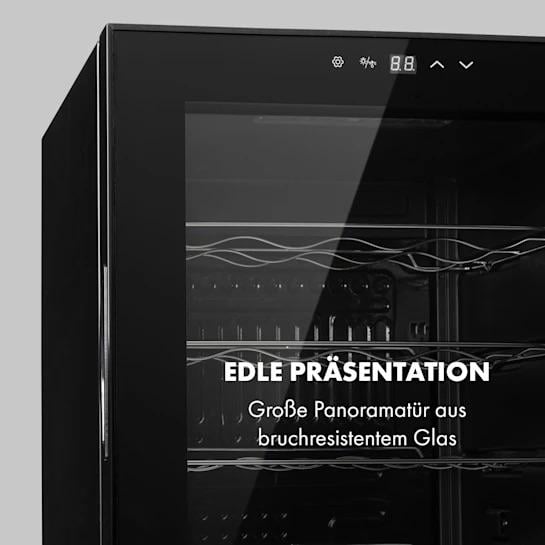 Холодильник для вина Klarstein Shiraz 24 Uno сенсорна панель управління 5-18°C 63 л 24 пляшок - фото 6 Холодильник для вина Klarstein Shiraz 24 Uno сенсорна панель управління 5-18°C 63 л 24 пляшок - фото 6