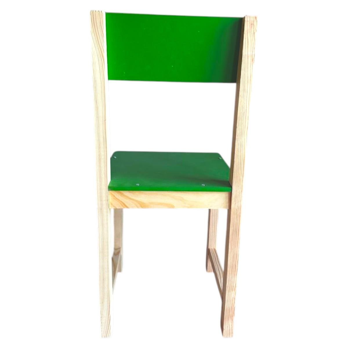 Детский стульчик деревянный Kolodo 56 см Зеленый - фото 8 Детский стульчик деревянный Kolodo 56 см Зеленый - фото 8
