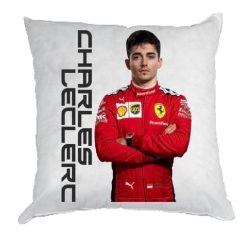 Декоративная подушка плюш F1 Charles Leclerc (17053711-1-181303)