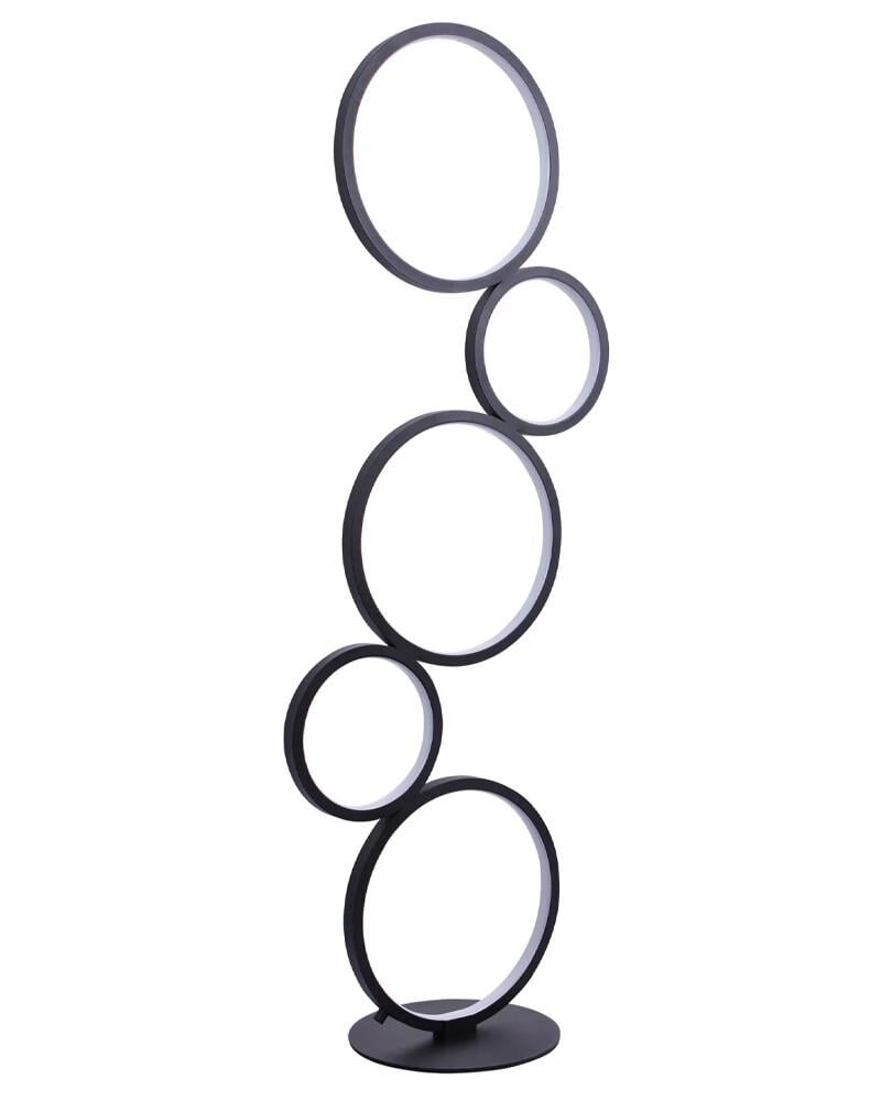 Торшер Polux 330178 Flamenco LED 1x30W 4000K 3600Lm IP20 Черный (26394498)