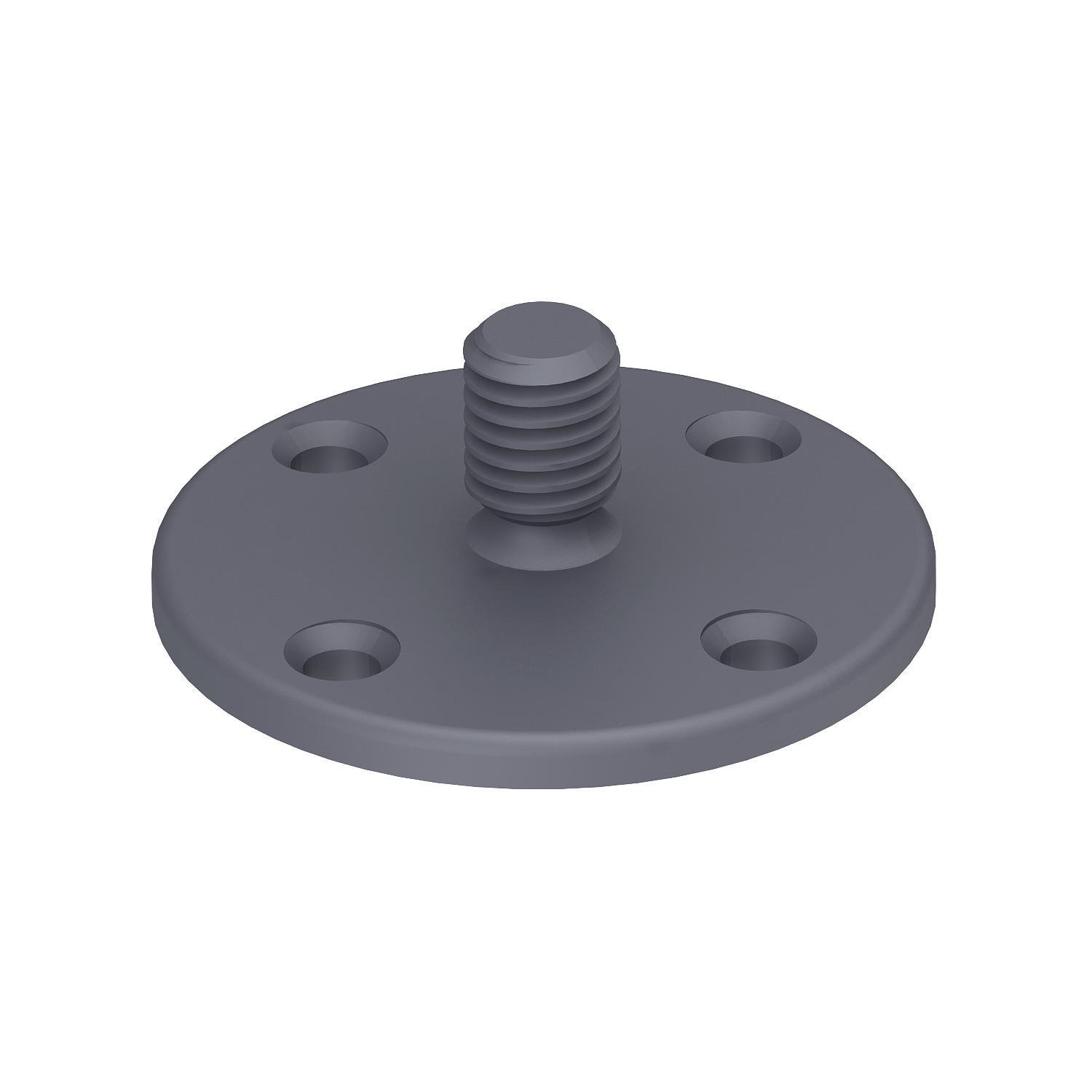 Основа для приклеювання OBO bettermann різьба М8 поліамід (5207258) Основа для приклеювання OBO bettermann різьба М8 поліамід (5207258)