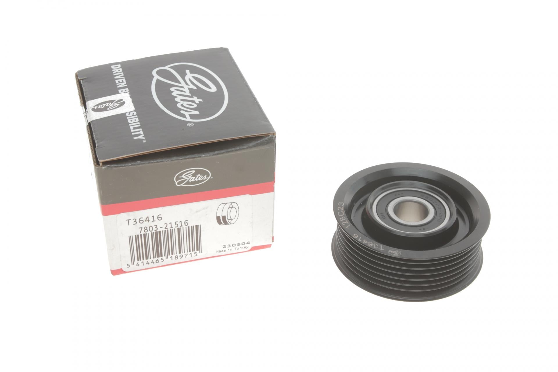 Ролик генератора GATES Lexus IS 05-12/Toyota Rav 4 06-2.0-2.2 D паразитный 79x28 мм (T36416 GATES)