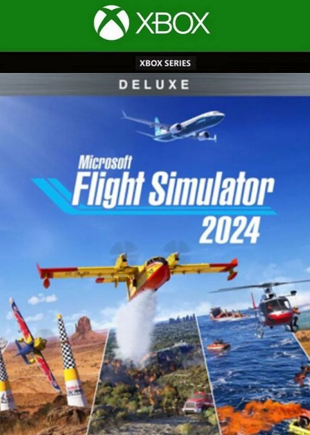 Ключ активации Microsoft Flight Simulator 2024 - Deluxe Edition для Xbox Series S/X (93153649)