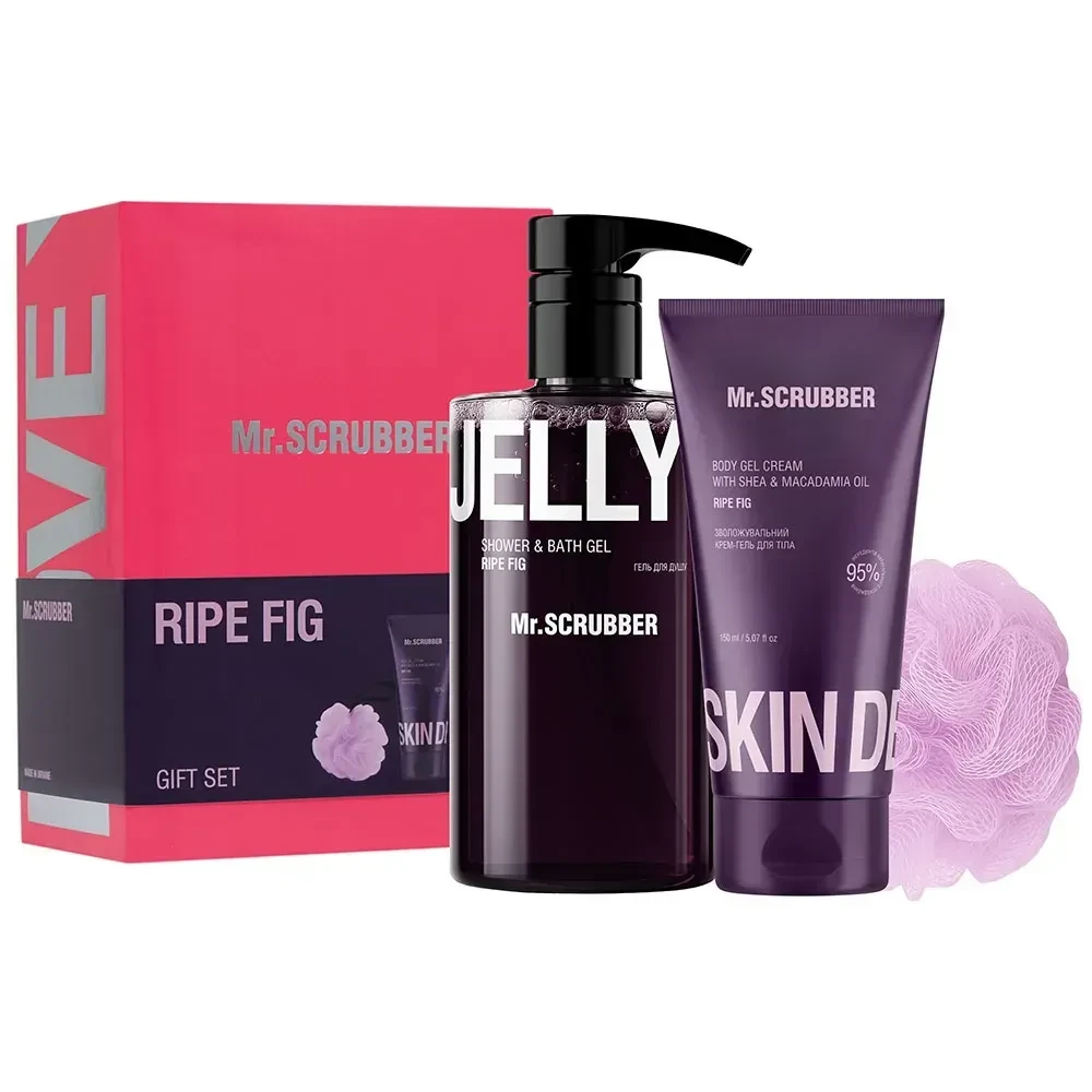 Подарунковий набір Mr.SCRUBBER Ripe Fig (2710441769) Подарунковий набір Mr.SCRUBBER Ripe Fig (2710441769)
