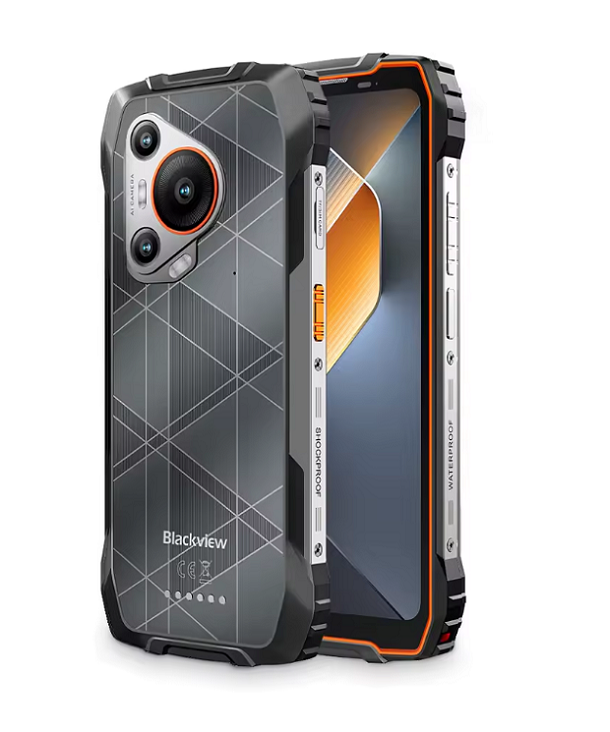 Смартфон Blackview BL7000 8/256 GB 5G/NFC IP69K Black/Orange (26500348) - фото 7
