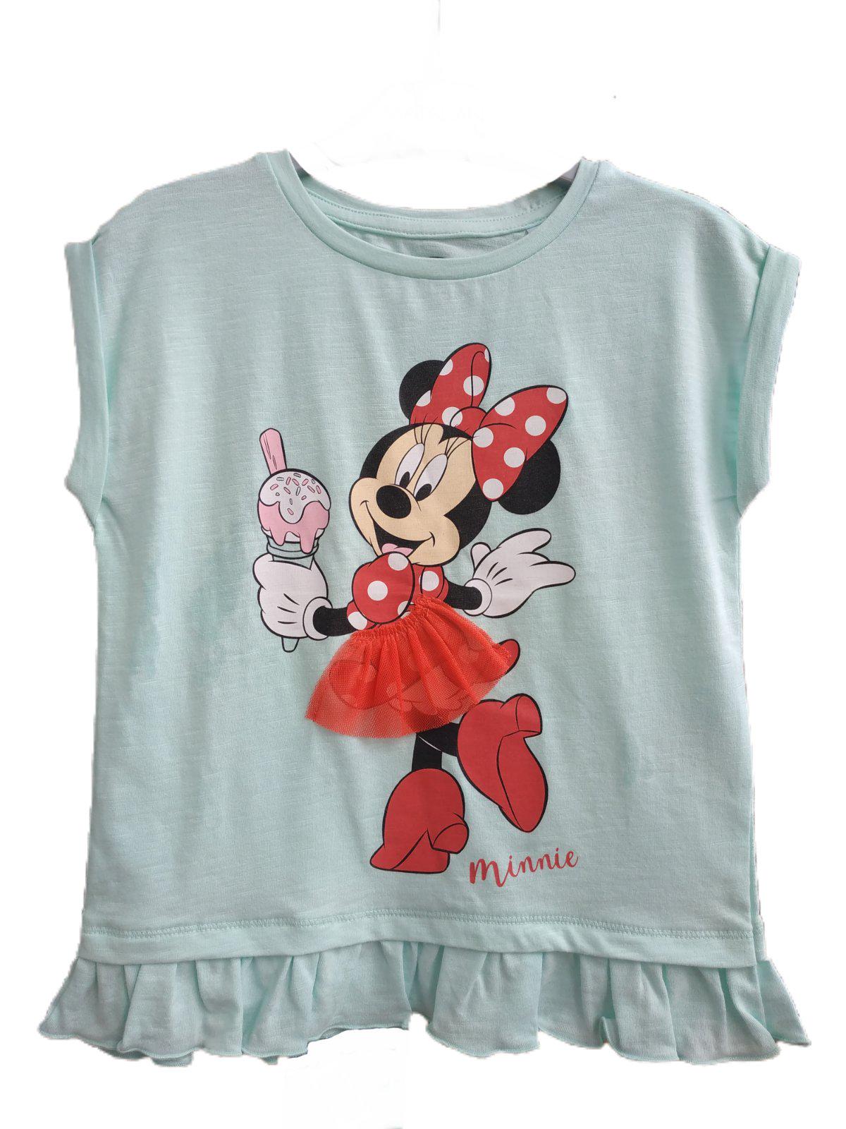 Футболка детская C&A для девочки 110 см Бирюзовый (126924)