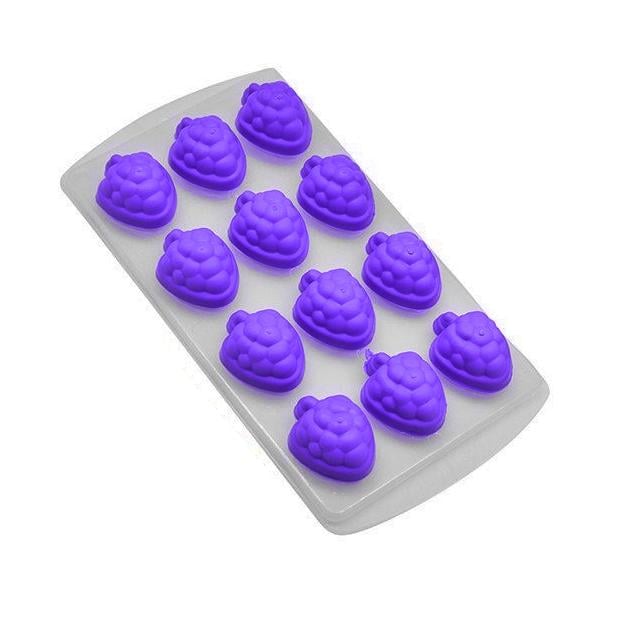 Форма для льда Hoz Клубника Фиолетовый (MMS-R28915)