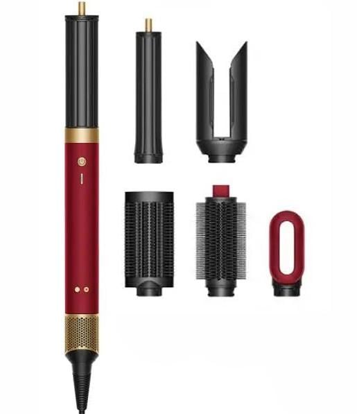 Стайлер для волос DYS HS09 Airwrap Coanda 2x Multi-Styler & Dryer Straight to Wavy 6в1 1700Вт Red Velvet/Gold (3041253495)