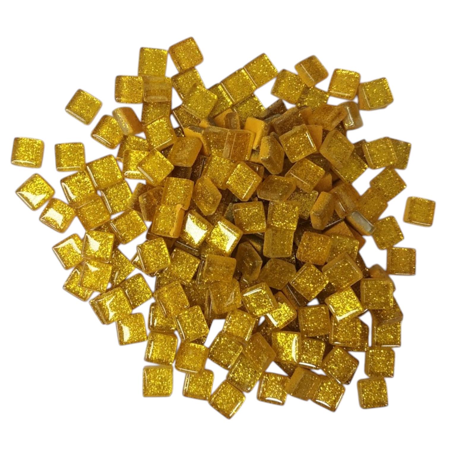 Набор кусочков мозаики квадратных с блестками 4 мм 200 г 150-170 шт. Желтый (7194) Набор кусочков мозаики квадратных с блестками 4 мм 200 г 150-170 шт. Желтый (7194)