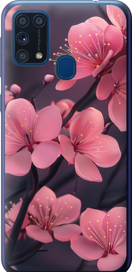 Чохол на Samsung Galaxy M31 M315F Пурпурова сакура (6075t-1907-42517) Чохол на Samsung Galaxy M31 M315F Пурпурова сакура (6075t-1907-42517)