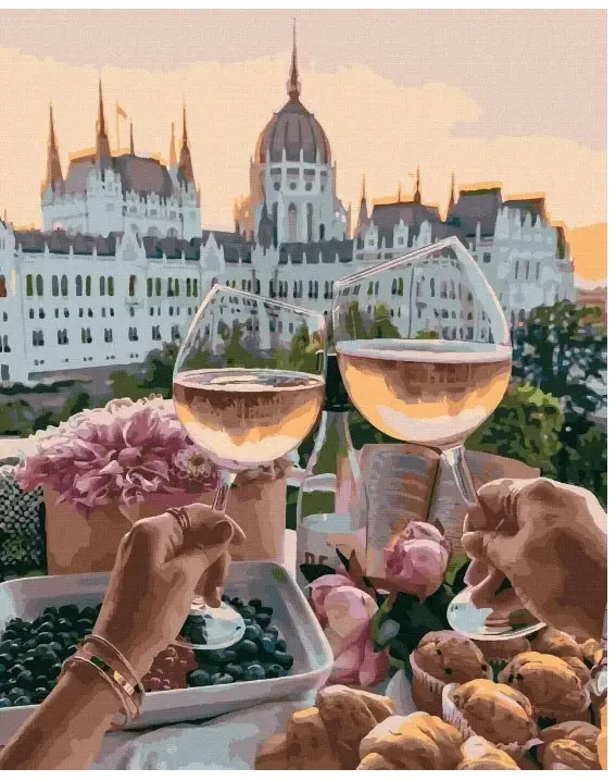 Картина по номерам PICua Романтика в Будапеште 40х50 (GX41337 )