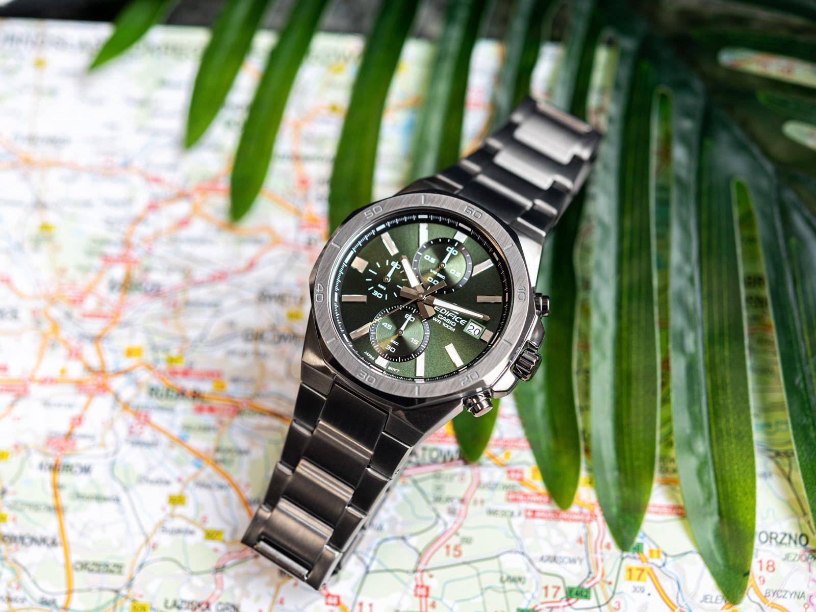 Часы Casio Edifice EFV-640DC-3AVUEF (6410) - фото 2 Часы Casio Edifice EFV-640DC-3AVUEF (6410) - фото 2