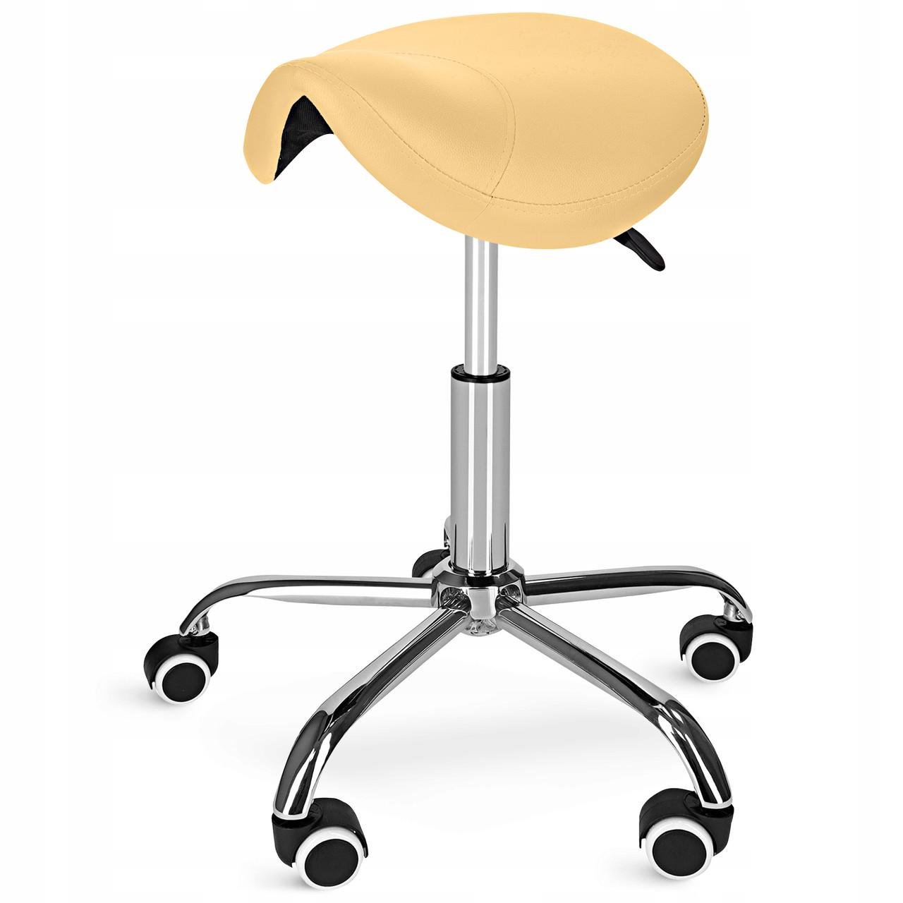 Стілець для майстра 4fizjo Ergo регульований на коліщатах Beige (P-5907739319623)