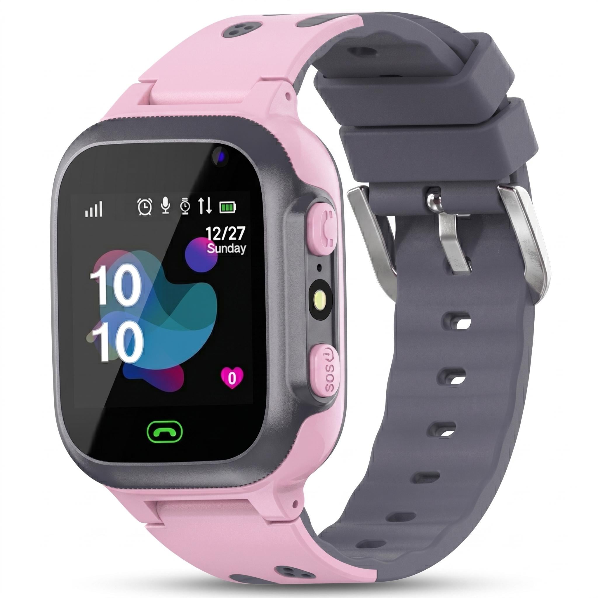 Смарт-часы детские Smart Baby Watch Q16 GPS с SIM-картой Розовый