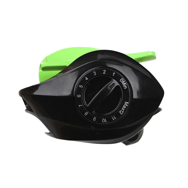 Катушка мультипликаторная Yumoshi AK 201 Left Black/Green (2584707013) - фото 4 Катушка мультипликаторная Yumoshi AK 201 Left Black/Green (2584707013) - фото 4