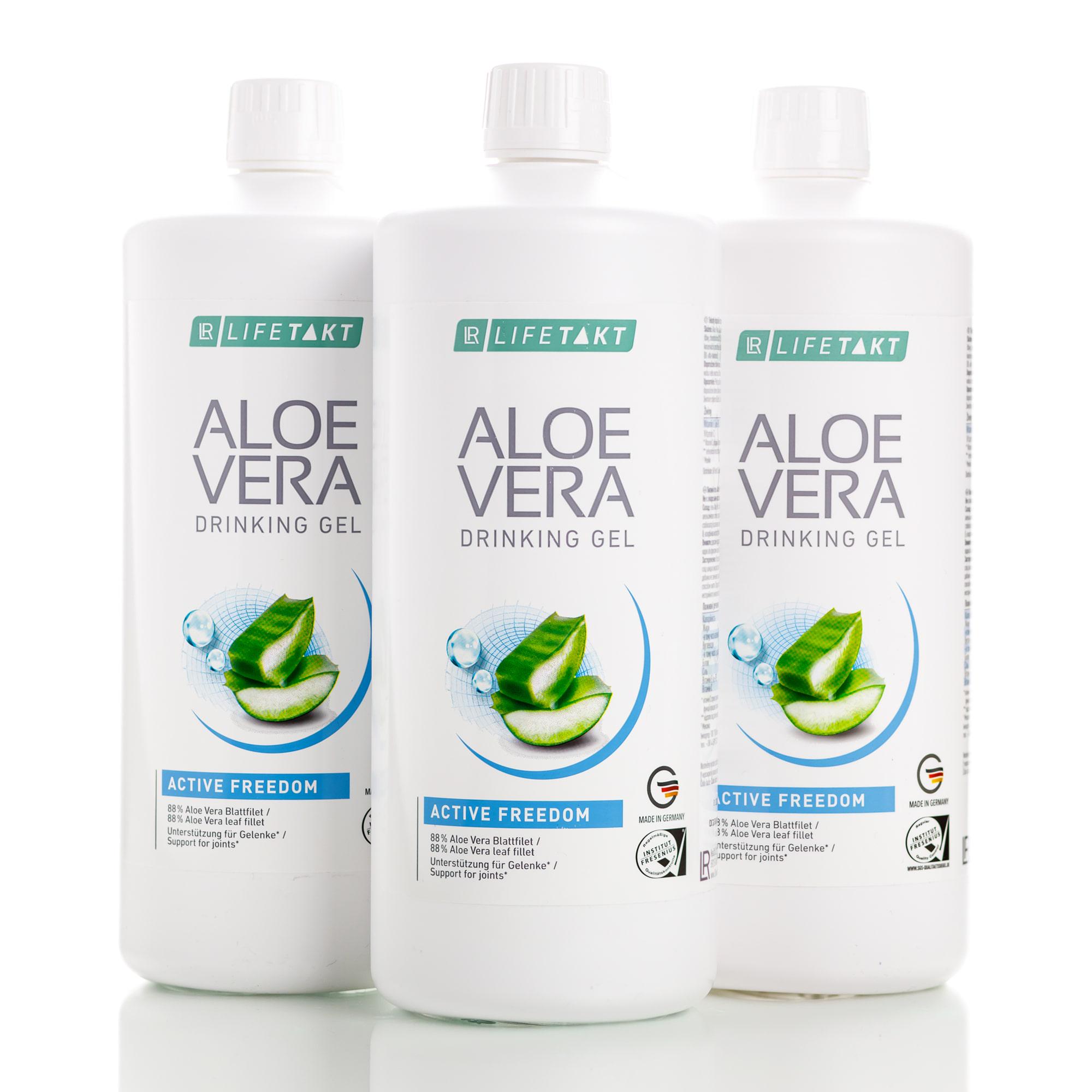 Гель для суглобів LR Aloe Vera Active Freedom 3 шт. по 1000 мл