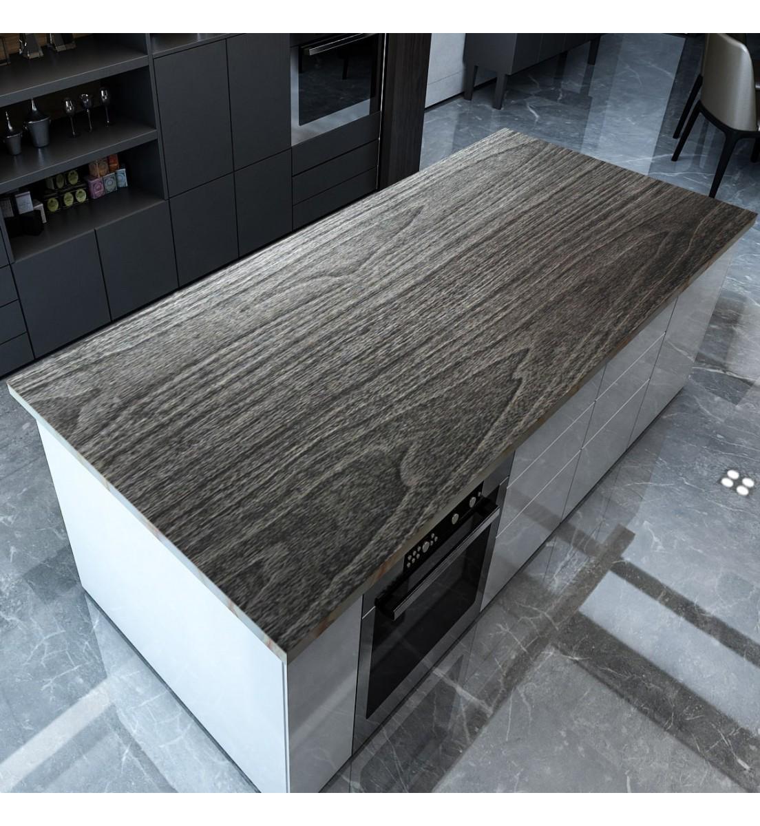 Пленка самоклеящаяся Дерево 0,45х10 м Черно-серебряный (822) - фото 4 Пленка самоклеящаяся Дерево 0,45х10 м Черно-серебряный (822) - фото 4