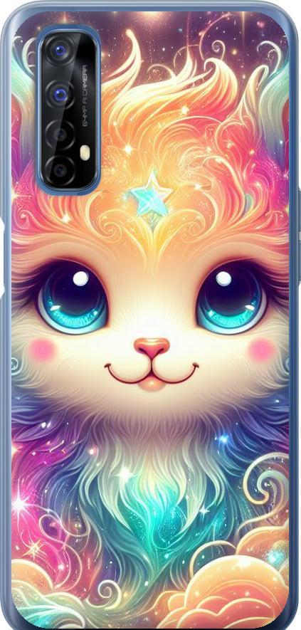 Чехол на Realme 7 Сказочный котенок (5813t-2081-42517)