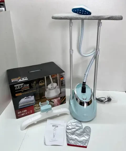 Отпариватель вертикальный для одежды со стойкой Zepline ZP-129 3000W Синий (2666602745)