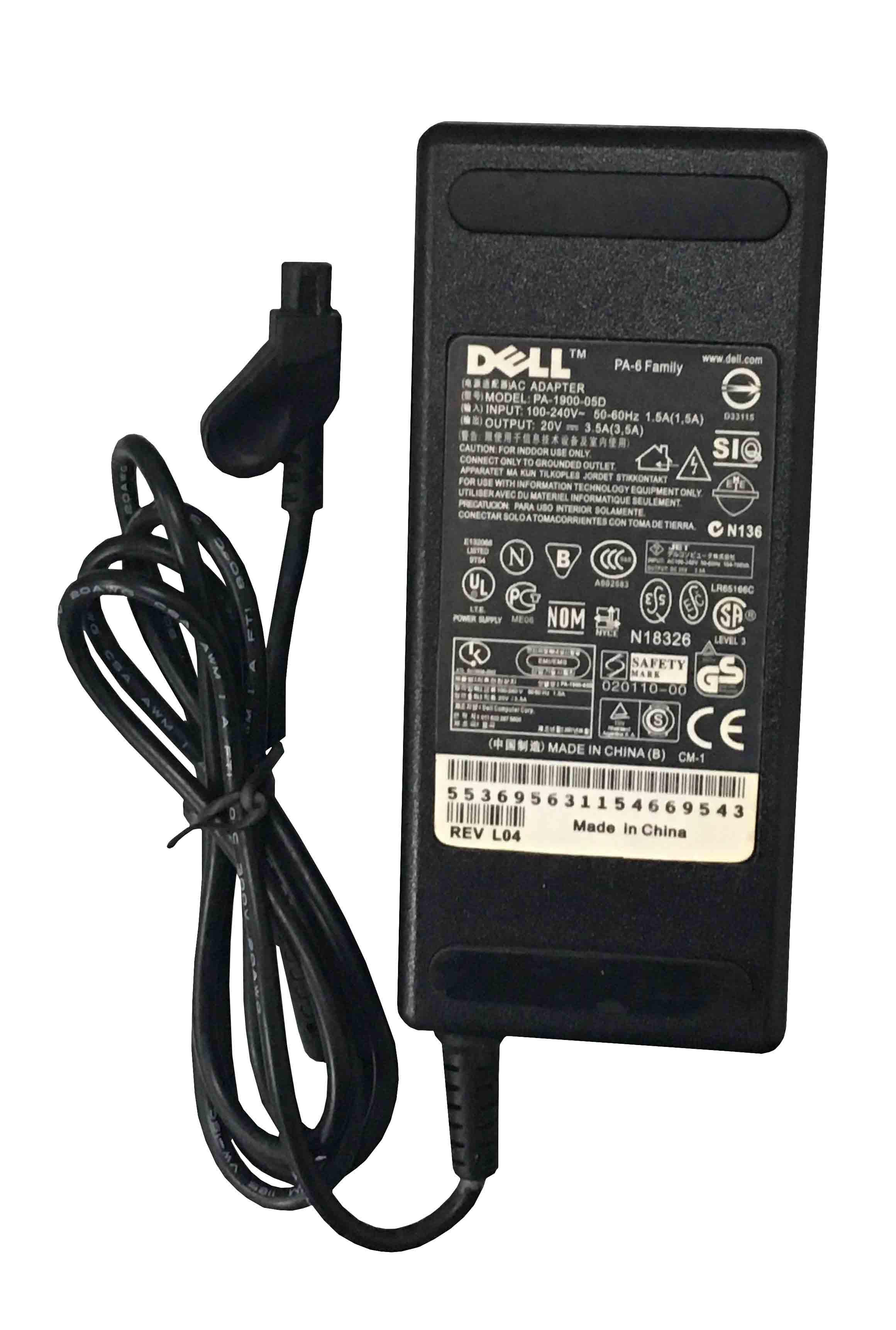 Блок питания для ноутбука Dell PA-9 90W 20V 3,5A (002155)