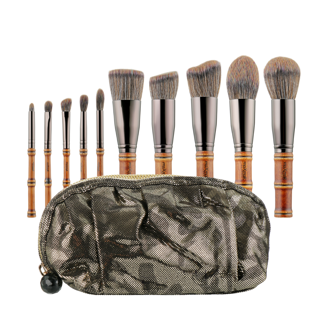 Набор кисточек для макияжа MaXmaR MB-319 с 10 инструментами