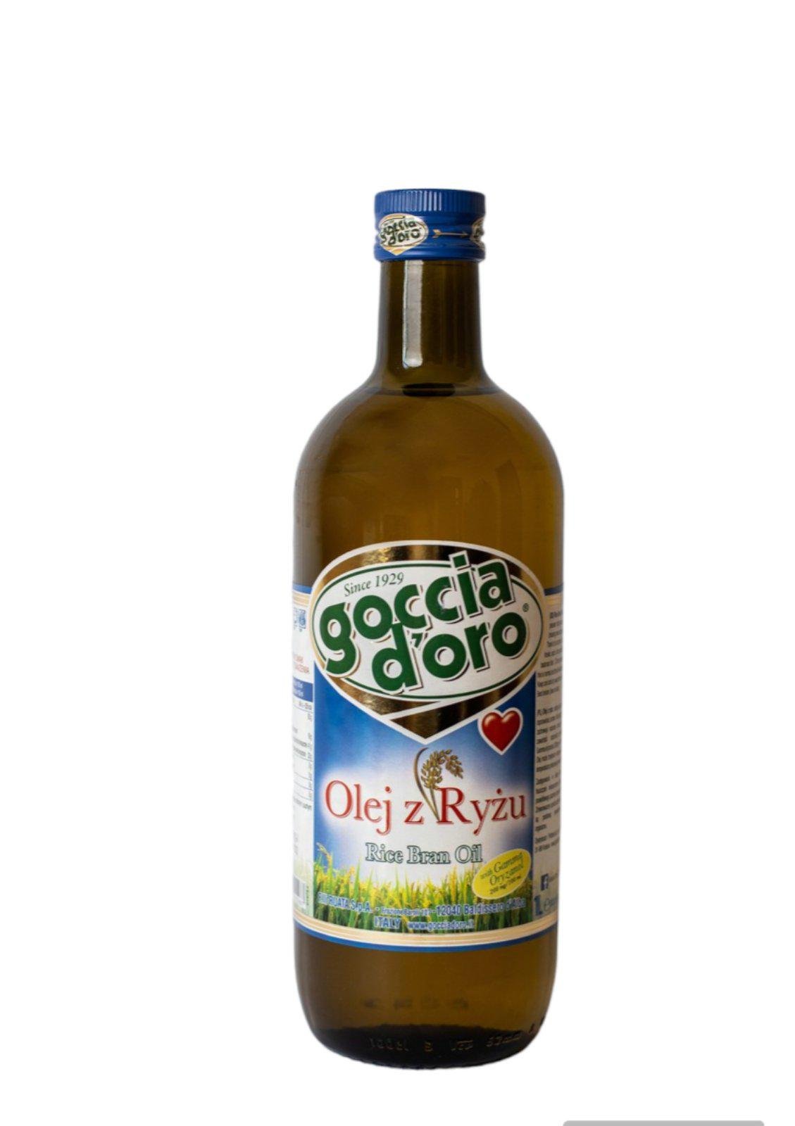 Масло рисовое Goccia d'oro 1 л (80032500002987)