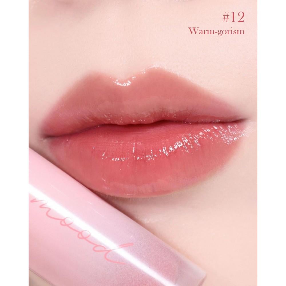 Тинт сияющий Peripera Ink Mood Glowy Tint 12 Warm-Gorithm 4 г светлый Розово-коралловый - фото 3