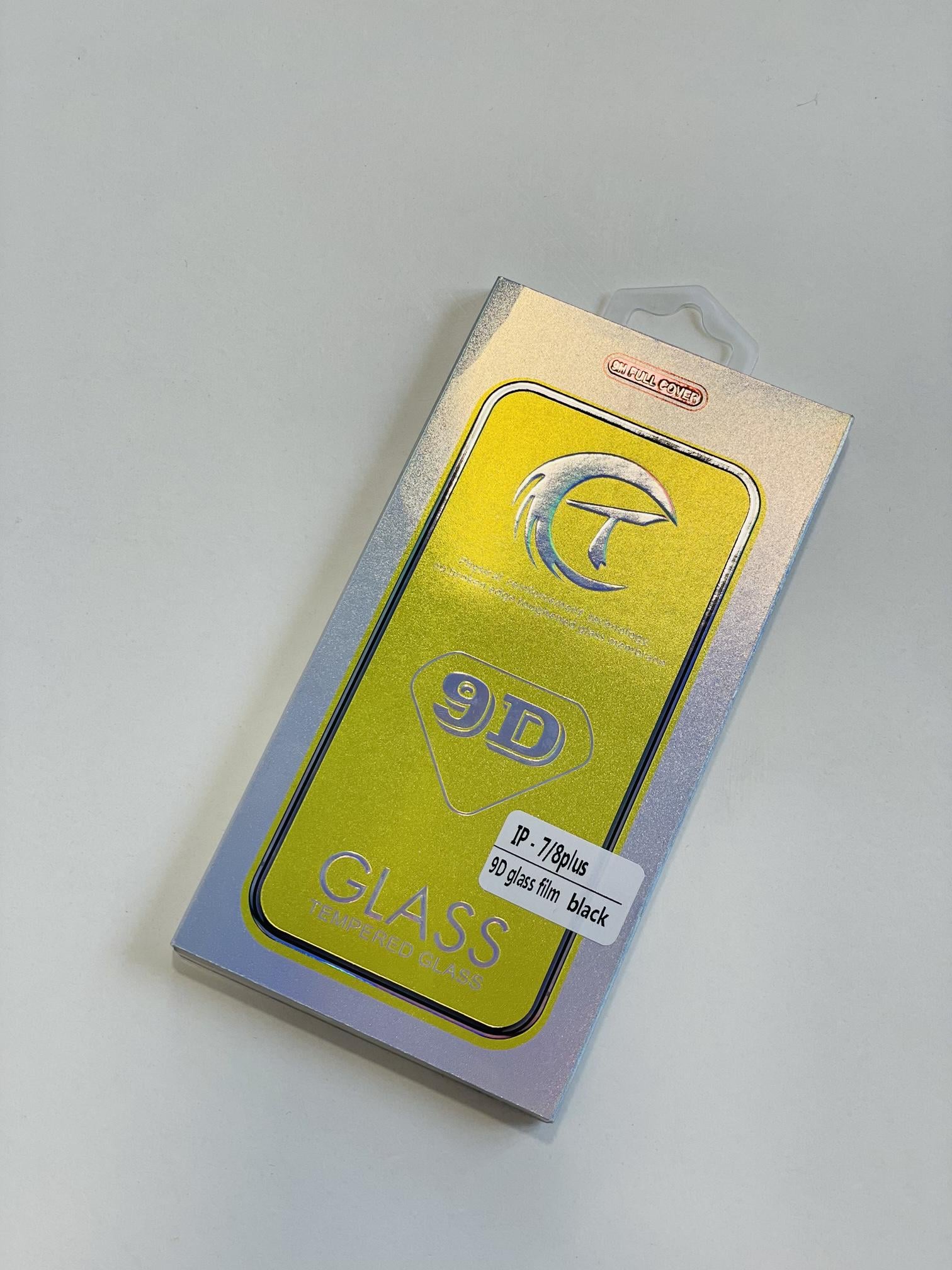 Защитное стекло на экран 9D Full Cover Premium Glass для iPhonе 7,8 Plus (10083)