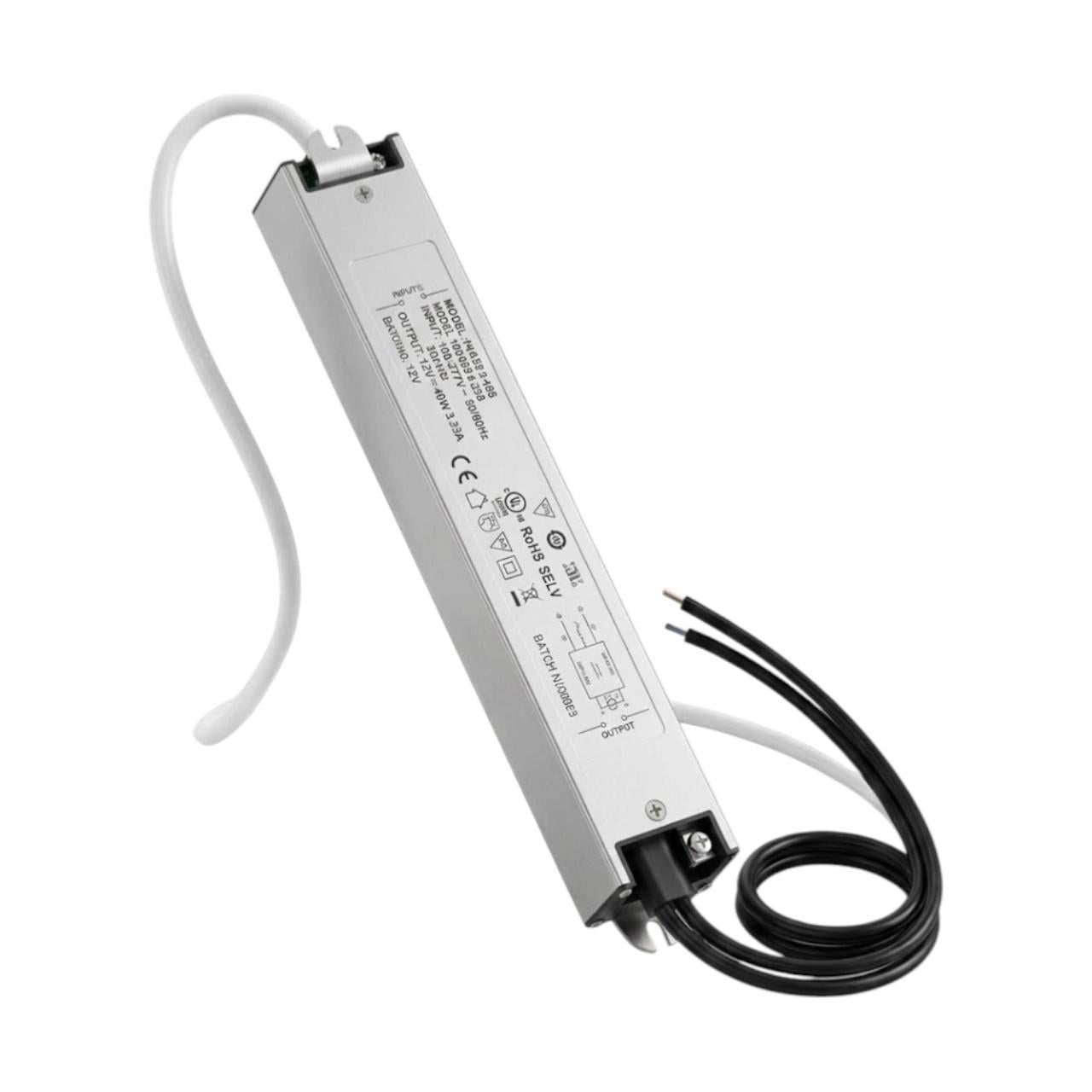 Блок живлення для LED та систем відеоспостереження lightingwill 12V 40W ip67 (33005680)